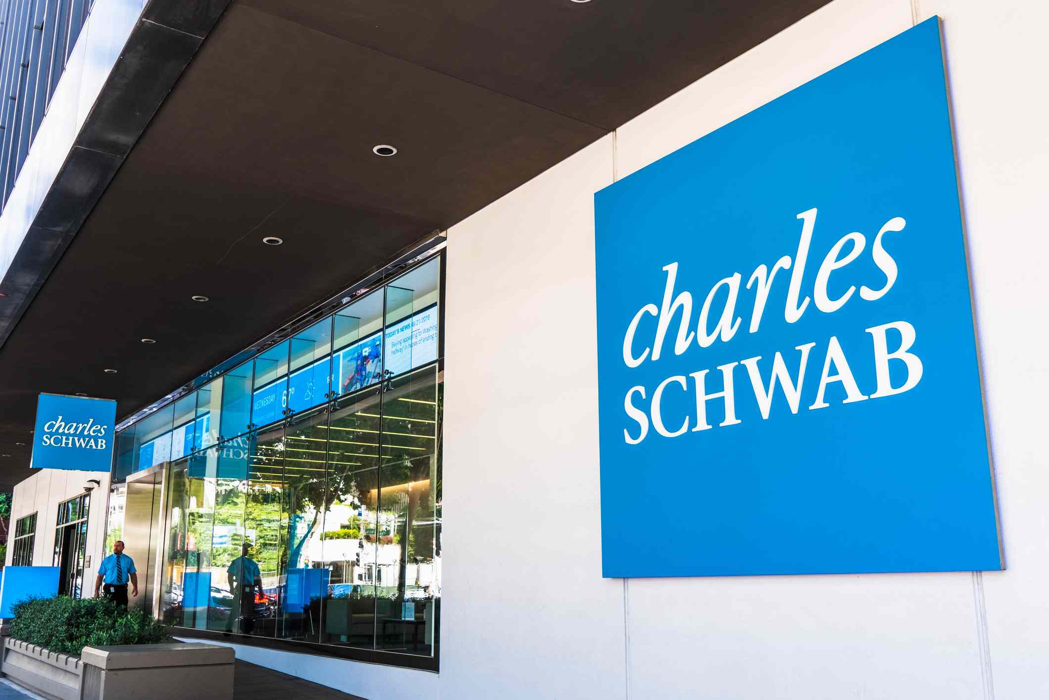 Charles Schwab office building in SOMA district.